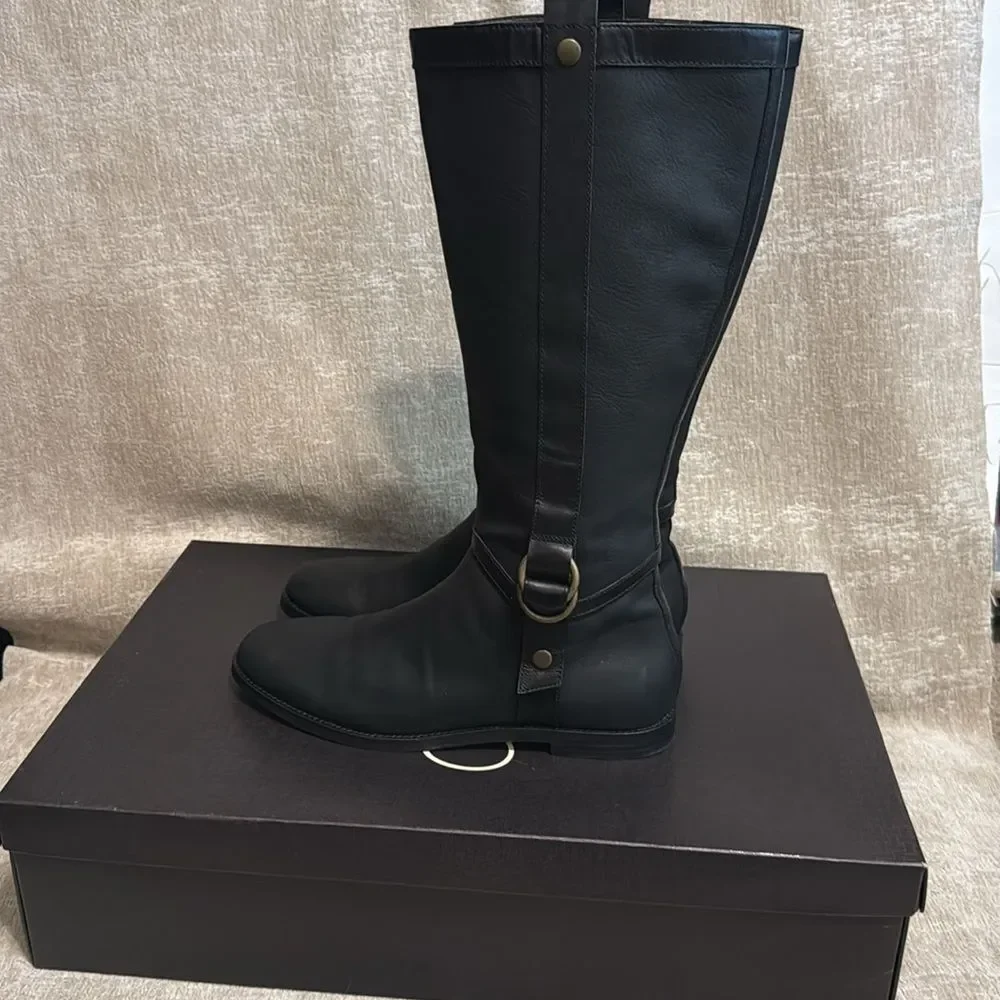 Cole Haan Air Liberty Flat Riding Boots